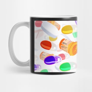 SPILL PILLS PATTERN Mug